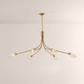 Shesara Clear Glass Linear Chandelier