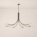 Shesara Clear Glass Round Chandelier