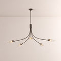 Shesara Clear Glass Round Chandelier