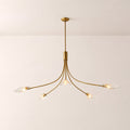 Shesara Clear Glass Round Chandelier