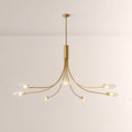 Shesara Clear Glass Round Chandelier
