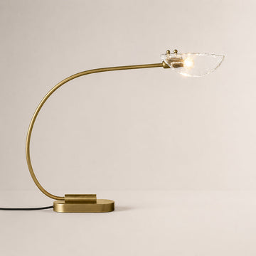 Shesara Clear Glass Table Lamp