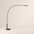 Shesara Smoke Glass Floor Lamp