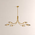 Shesara Smoke Glass Linear Chandelier