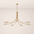 Shesara Smoke Glass Round Chandelier
