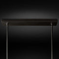 Boule Glass Double Linear Chandelier 60