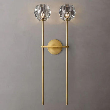 Boule Glass Double Sconce - King Lamps