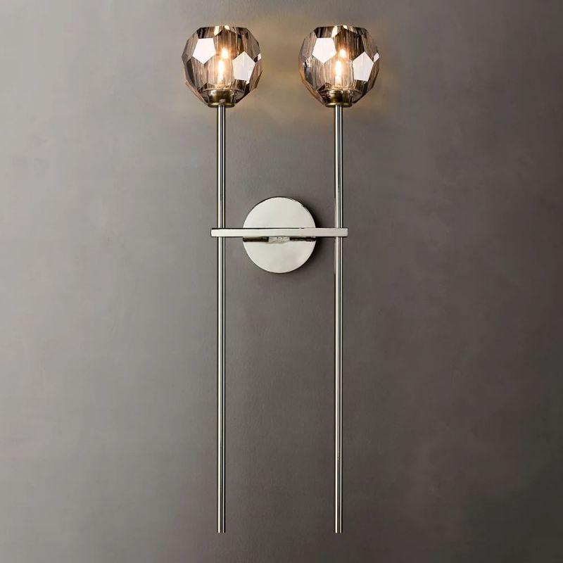 Boule Glass Double Sconce - King Lamps