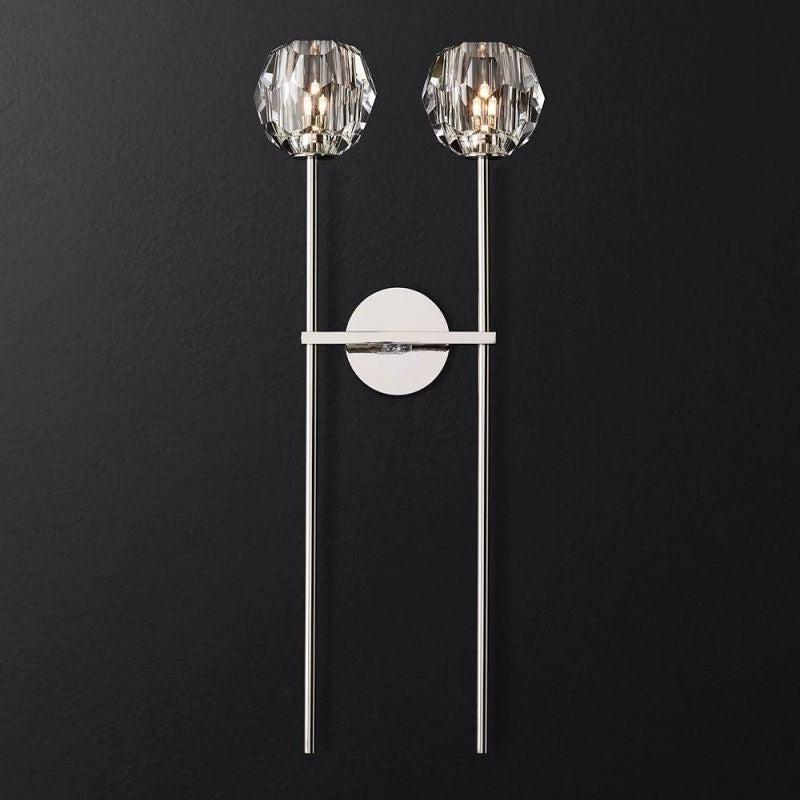 Boule Glass Double Sconce - King Lamps