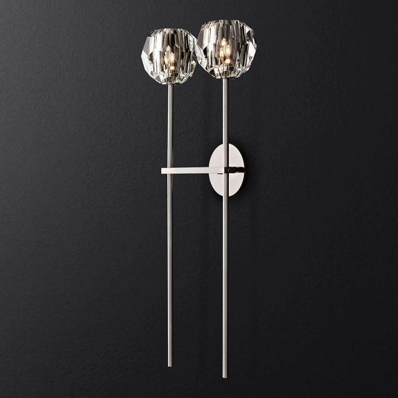 Boule Glass Double Sconce - King Lamps