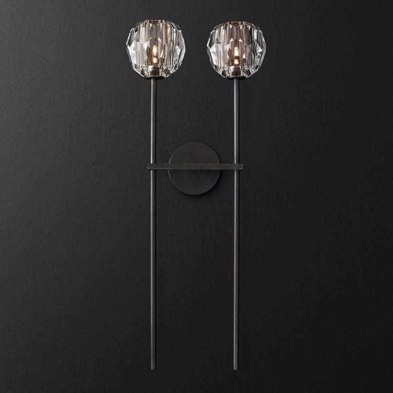Boule Glass Double Sconce - King Lamps