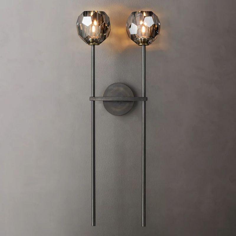 Boule Glass Double Sconce - King Lamps