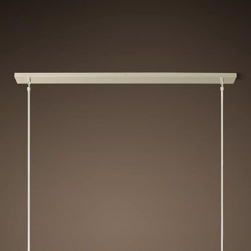Boule Glass Linear Chandelier 48" - King Lamps