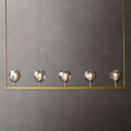 Boule Glass Linear Chandelier 48