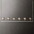 Boule Glass Linear Chandelier 60