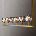 Boule Glass Linear Chandelier 60