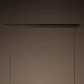 Boule Glass Linear Chandelier 48