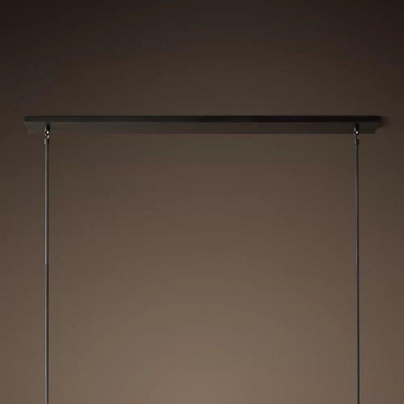Boule Glass Linear Chandelier 48" - King Lamps
