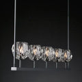 Boule Glass Linear Chandelier 60