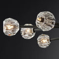 Boule Glass Oval Chandelier 72