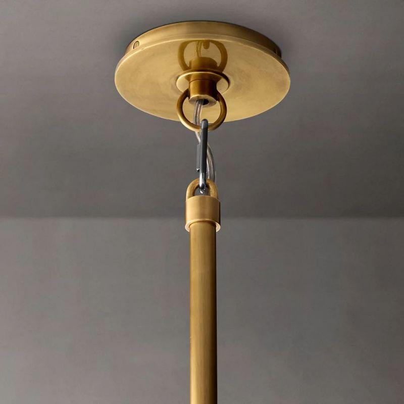 Boule Glass Oval Chandelier 72" - King Lamps