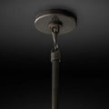 Boule Glass Oval Chandelier 72
