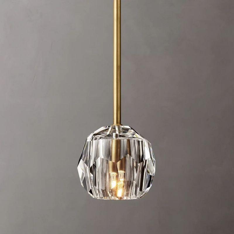 Boule Glass Rod Pendant - King Lamps