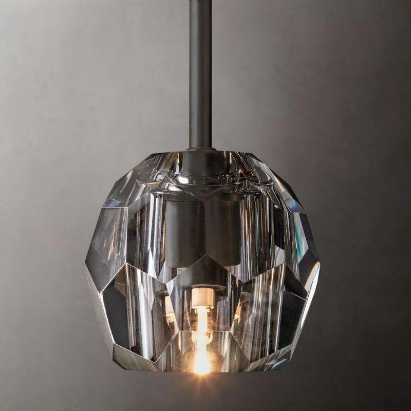 Boule Glass Rod Pendant - King Lamps