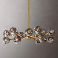 Boule Glass Round Chandelier 36
