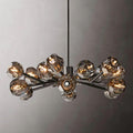 Boule Glass Round Chandelier 36