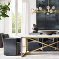 Boule Glass Round Chandelier 72