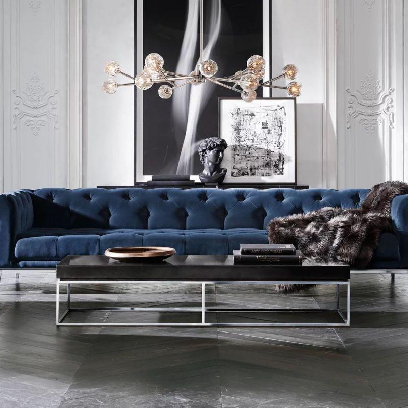 Boule Glass Round Chandelier 72" - King Lamps