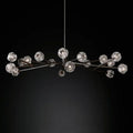 Boule Glass Round Chandelier 72
