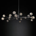 Boule Glass Round Chandelier 72