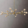 Boule Glass Round Chandelier 72