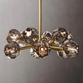 Boule Glass Round Chandelier 24
