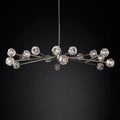 Boule Glass Round Chandelier 72