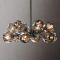Boule Glass Round Chandelier 24