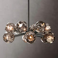Boule Glass Round Chandelier 24