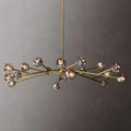 Boule Glass Round Chandelier 72