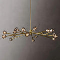 Boule Glass Round Chandelier 72