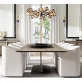 Boule Glass Round Chandelier 48