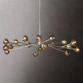 Boule Glass Round Chandelier 72
