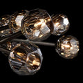 Boule Glass Round Chandelier 48