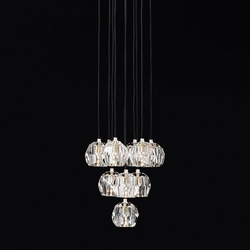 Boule Glass Round Cluster Chandelier 14" - King Lamps
