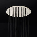 Boule Glass Round Cluster Chandelier 24