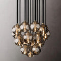 Boule Glass Round Cluster Chandelier 19