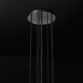 Boule Glass Round Cluster Chandelier 14