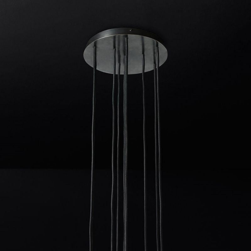 Boule Glass Round Cluster Chandelier 14" - King Lamps