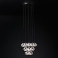 Boule Glass Round Cluster Chandelier 19